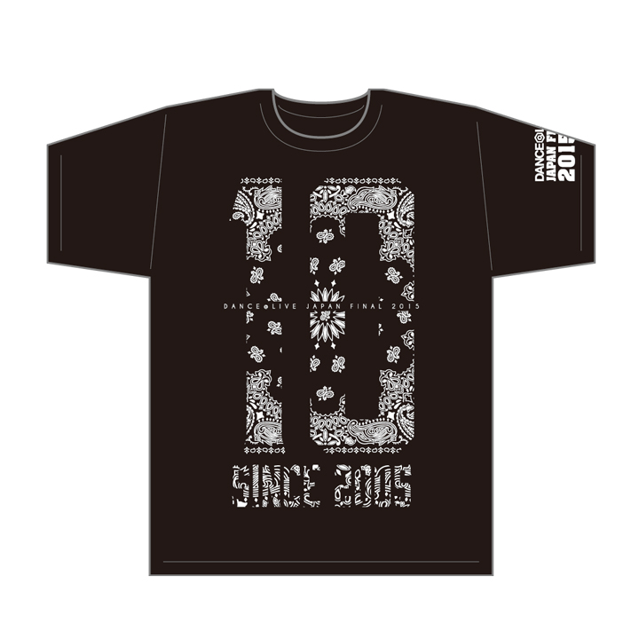 DANCE@LIVE JAPAN FINAL 10アニバーサリー Tシャツ