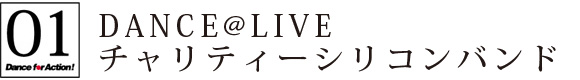 チャリティーシリコンバンド
