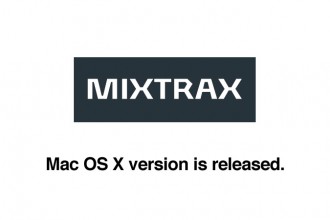 ダンサー MIXTRAX Mac versionをリリース