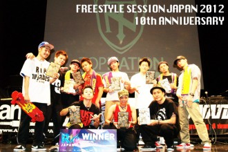 ダンサー FREESTYLE SESSION JAPAN 2012 10th ANNIVERSARY