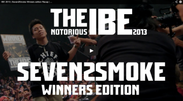 ダンサー [No.1 Recap]IBE 2013 Seven2Smoke Winners Edition Recap